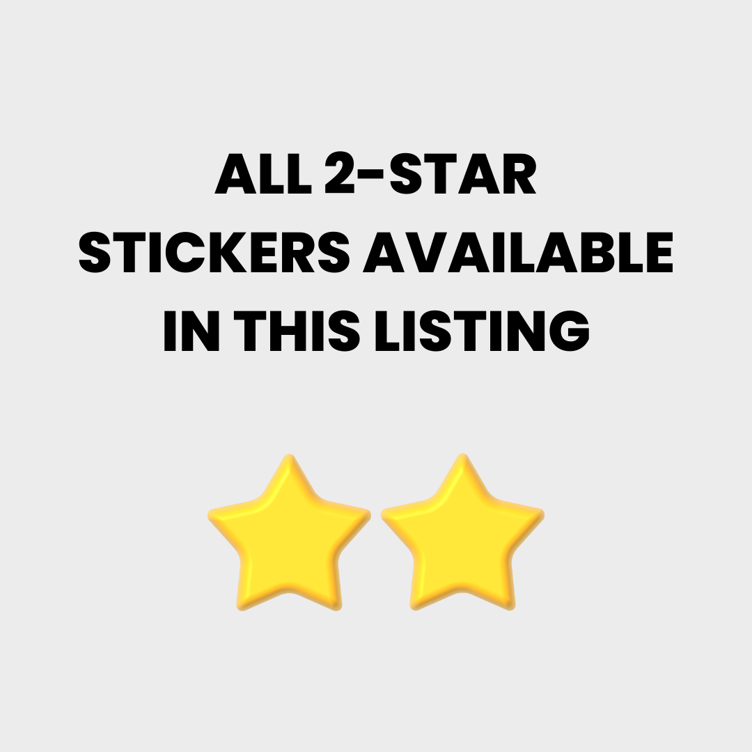 2⭐stickers