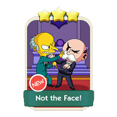 Not the Face! (11.5)⭐⭐⭐