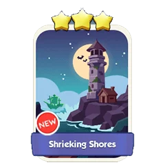 Shrieking Shores (12.4)⭐⭐⭐