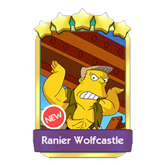 Ranier Wolfcastle (pre-order discount - read description)