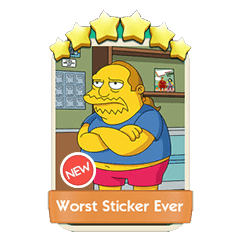 Worst Sticker Ever (16.9)⭐⭐⭐⭐⭐⭐