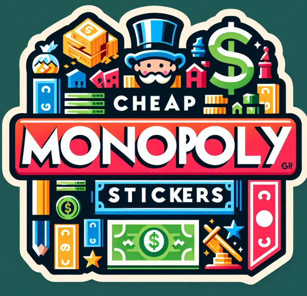 Cheap Monopoly Stickers